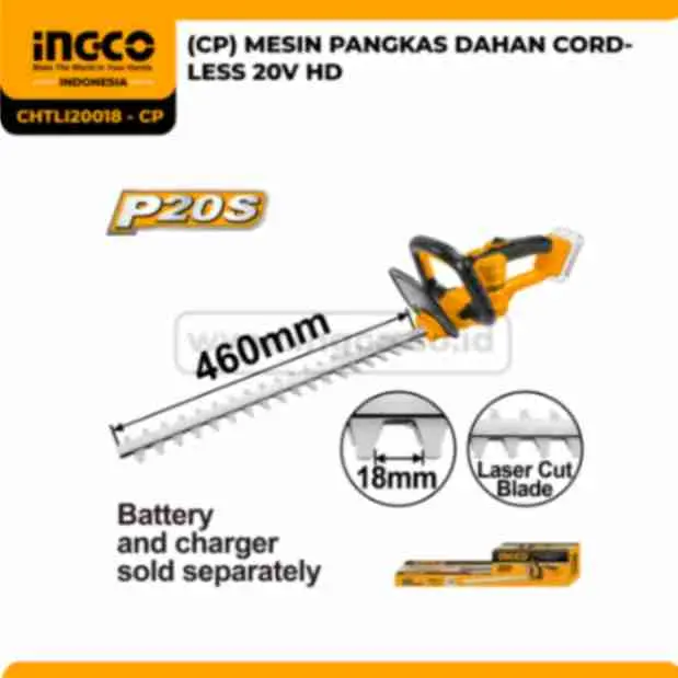 CHTLI20018 - CP - (CP) MESIN PANGKAS DAHAN CORDLESS 20V HD !